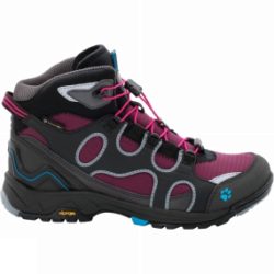 Jack Wolfskin Womens Crosswind WT Texapore Mid Boot Wild Berry